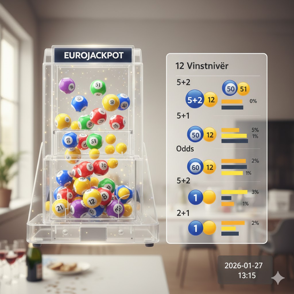 Eurojackpot vinnare Sverige eurojackpot vinstnivåer