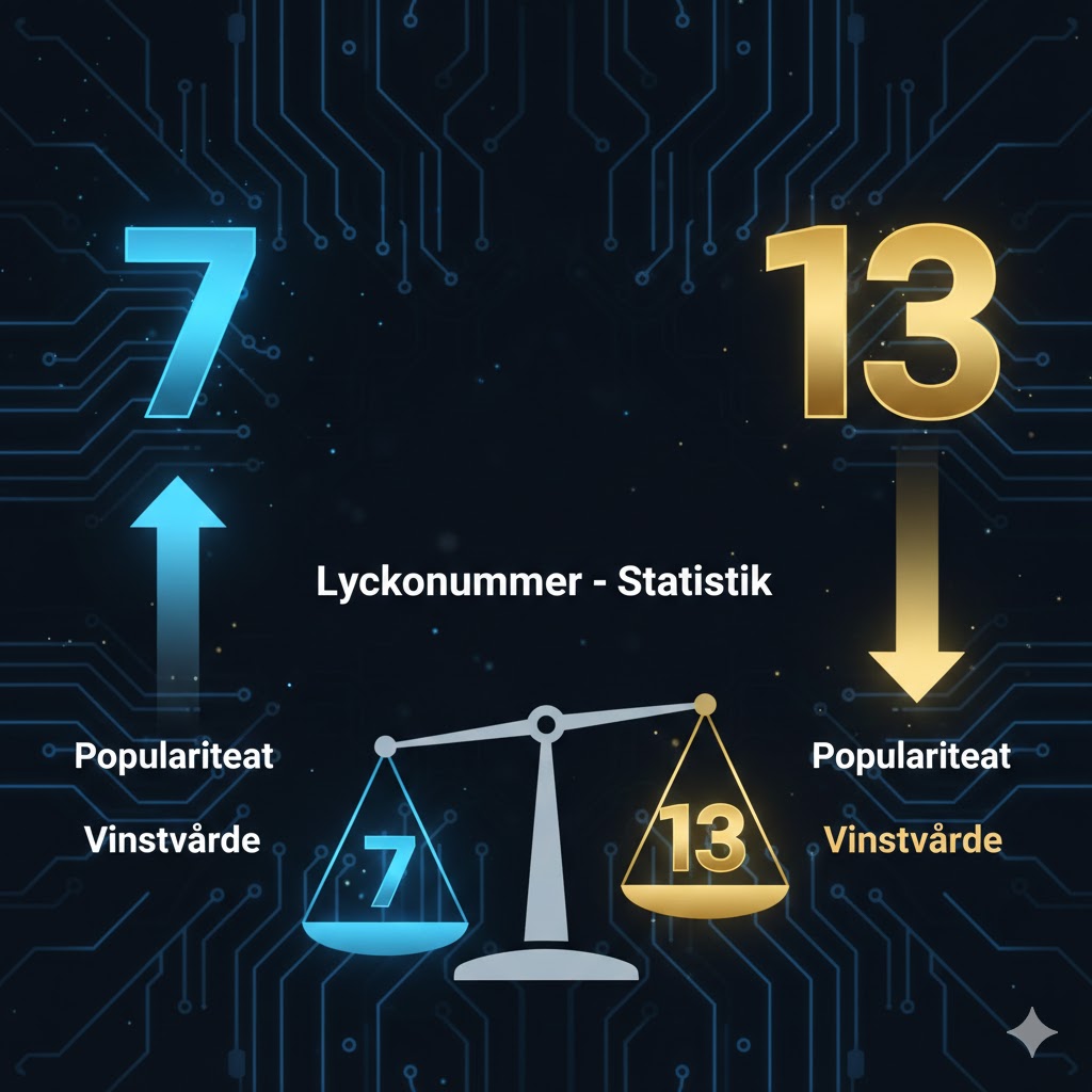 Lotto nummer du inte ska välja lyckonummer