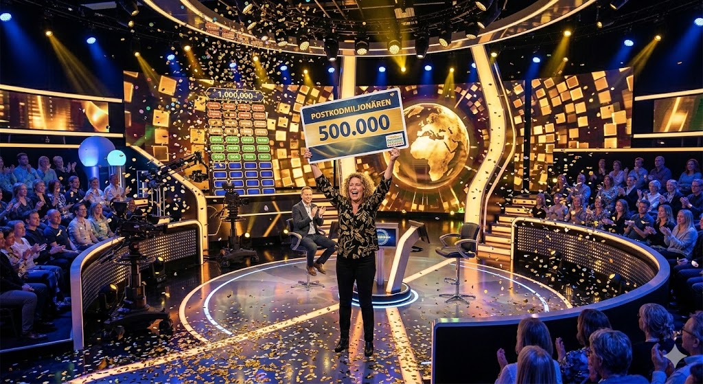 postkodmiljonären vinnare