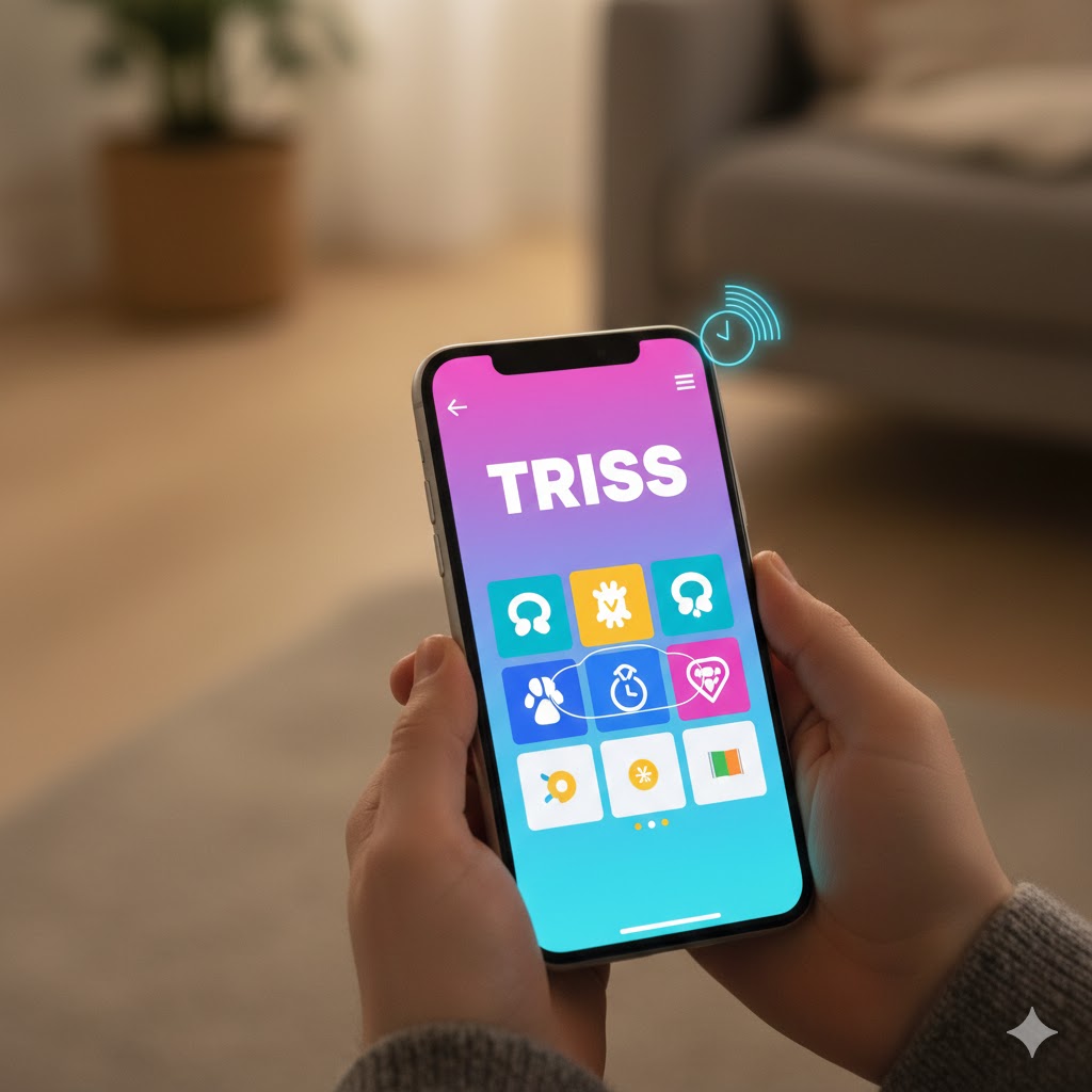 triss online på mobilen